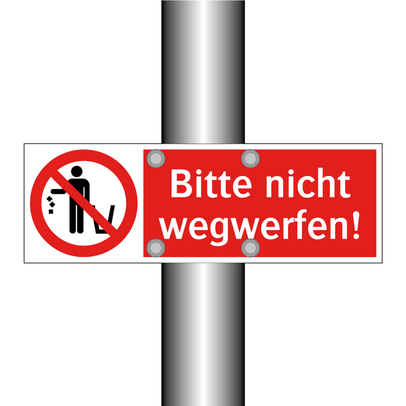 Bitte nicht wegwerfen!