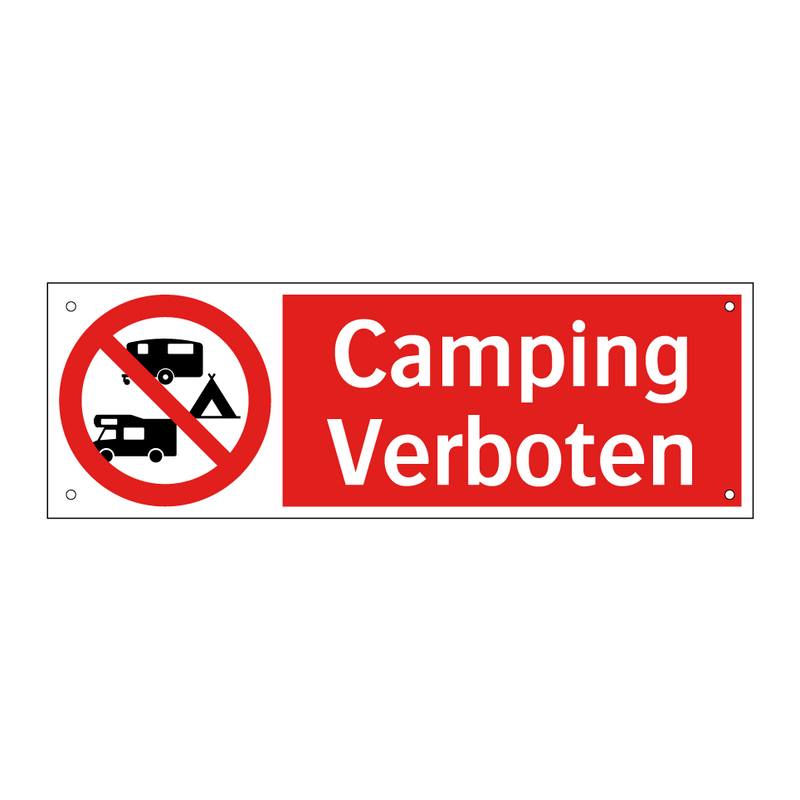 Camping Verboten