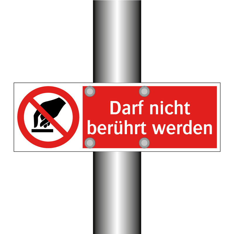 Darf nicht berührt werden