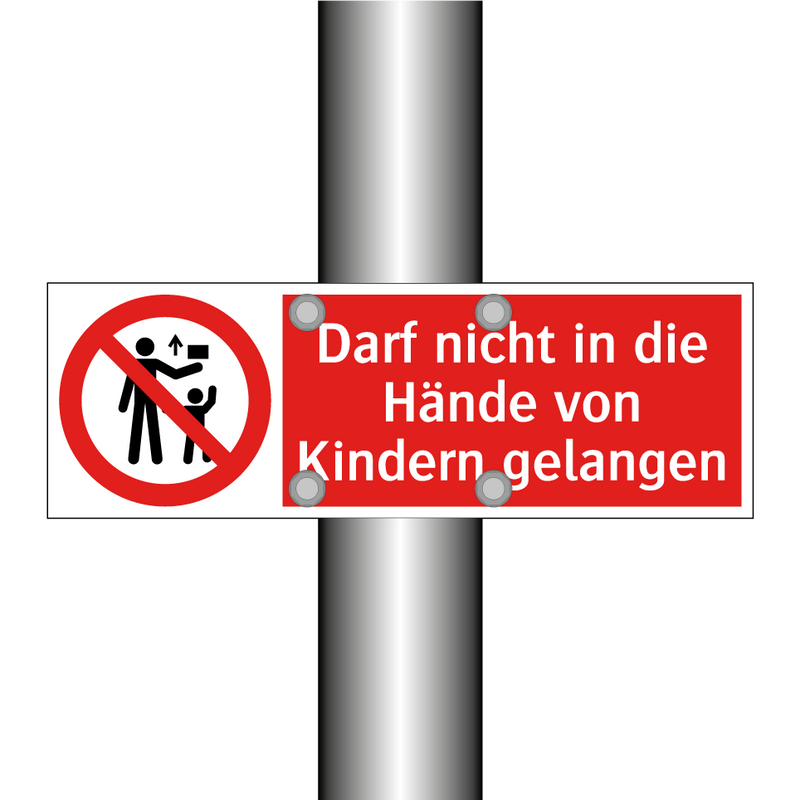 Darf nicht in die Hände von Kindern gelangen