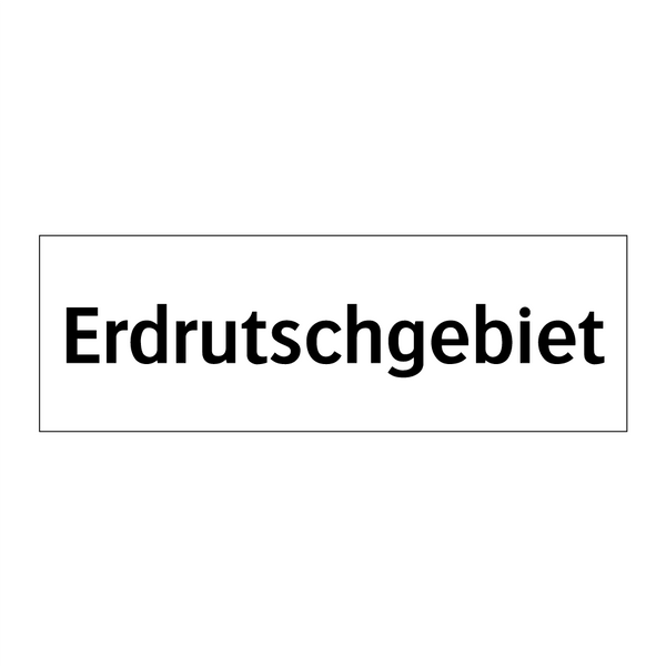 Erdrutschgebiet