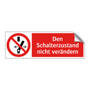 Den Schalterzustand nicht verändern