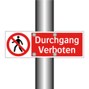 Durchgang Verboten