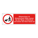 Dünenschutz ist Küstenschutz! Bitte nutzen Sie die Wege schderdruck und leinen Sie Ihren Hund an!