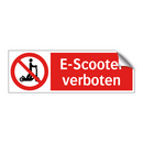 E-Scooter verboten