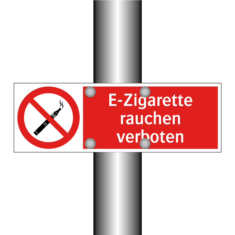 E-Zigarette rauchen verboten