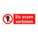 Eis essen verboten