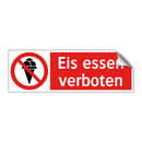 Eis essen verboten