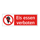 Eis essen verboten
