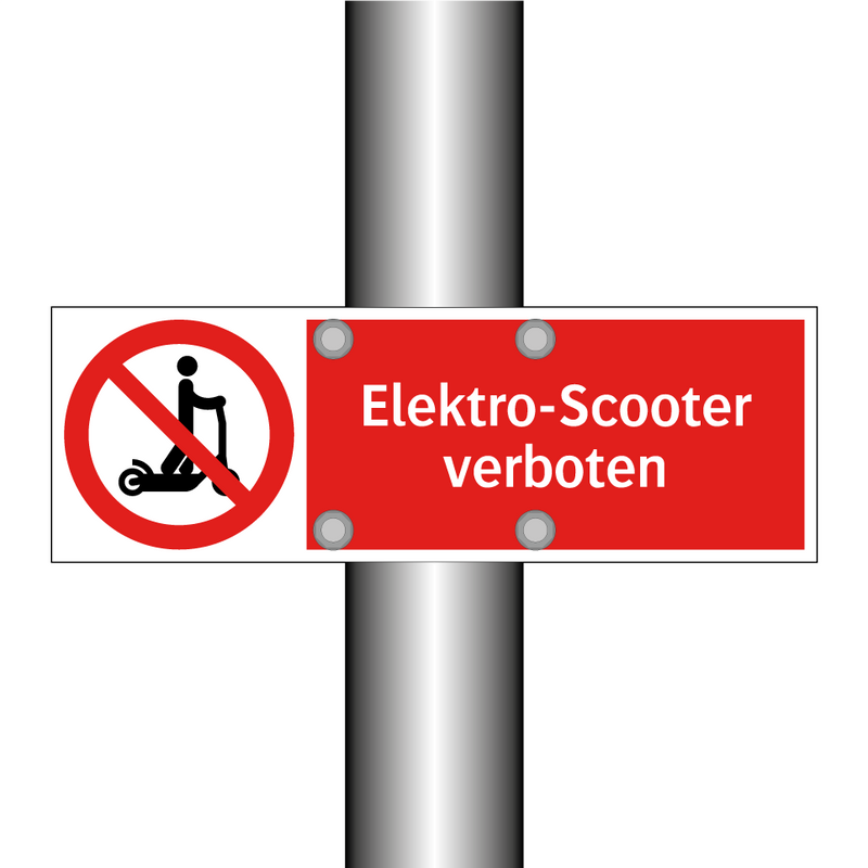 Elektro-Scooter verboten
