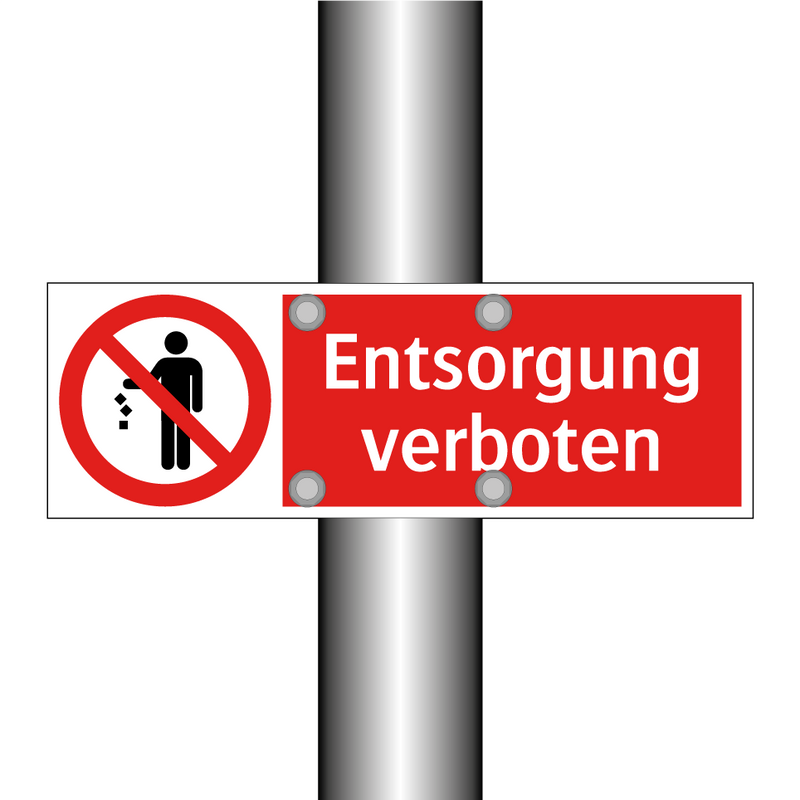 Entsorgung verboten
