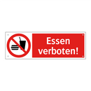Essen verboten!