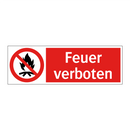 Feuer verboten