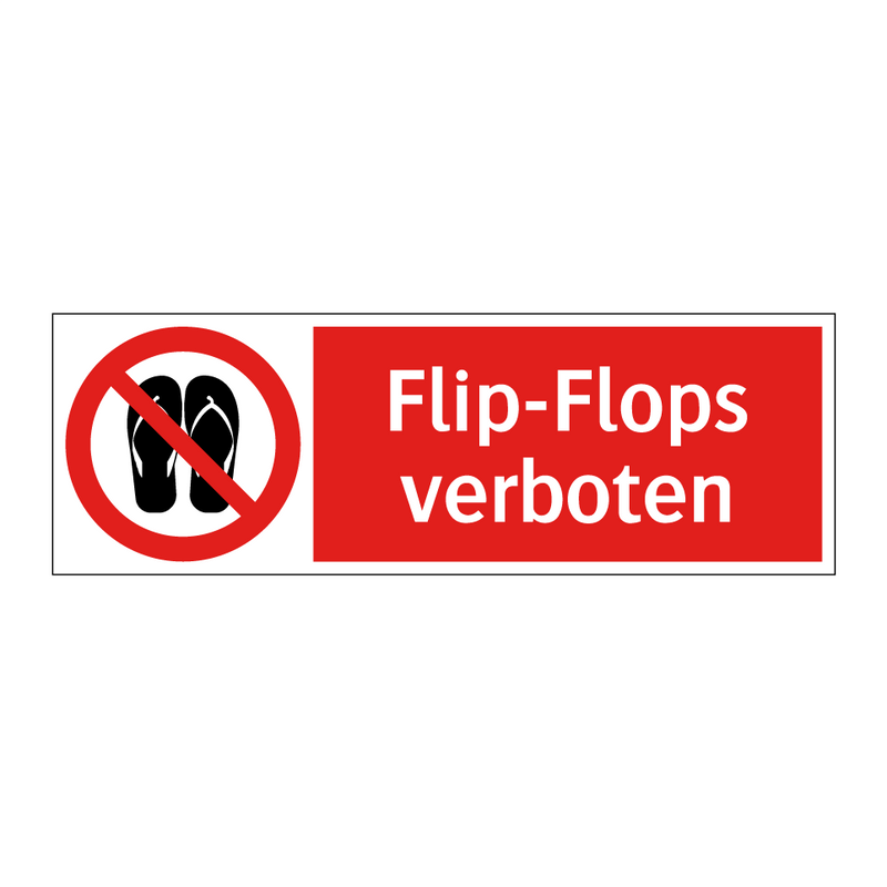 Flip-Flops verboten