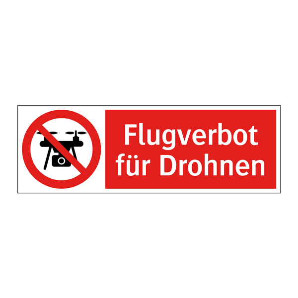 Flugverbot für Drohnen