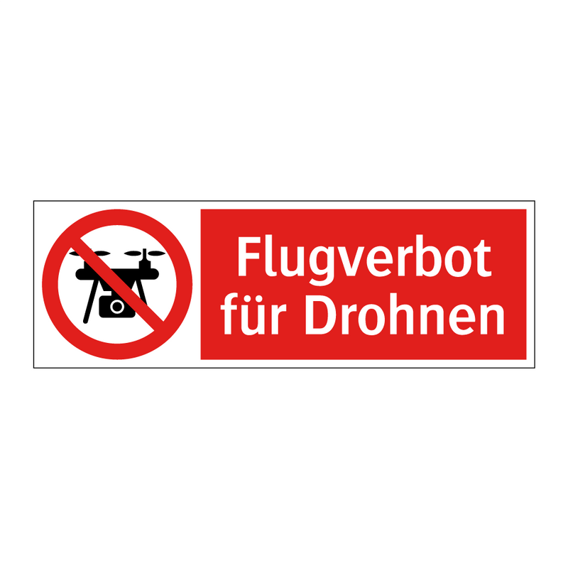 Flugverbot für Drohnen