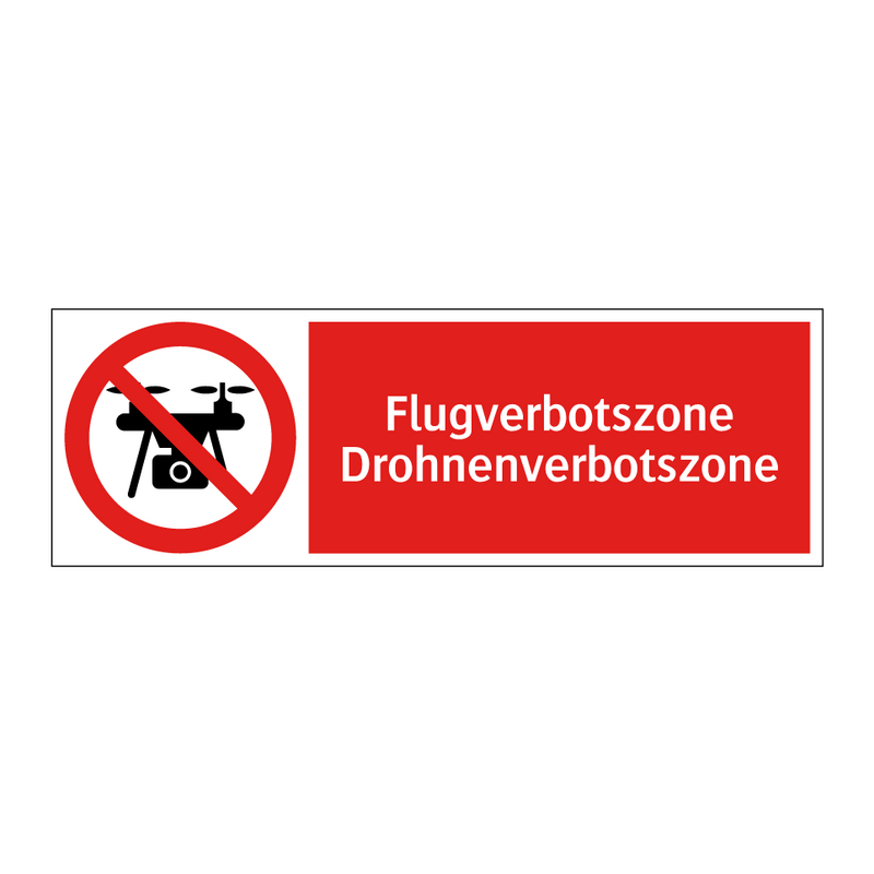 Flugverbotszone Drohnenverbotszone