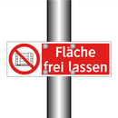 Fläche frei lassen