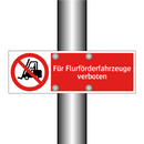 Für Flurförderfahrzeuge verboten