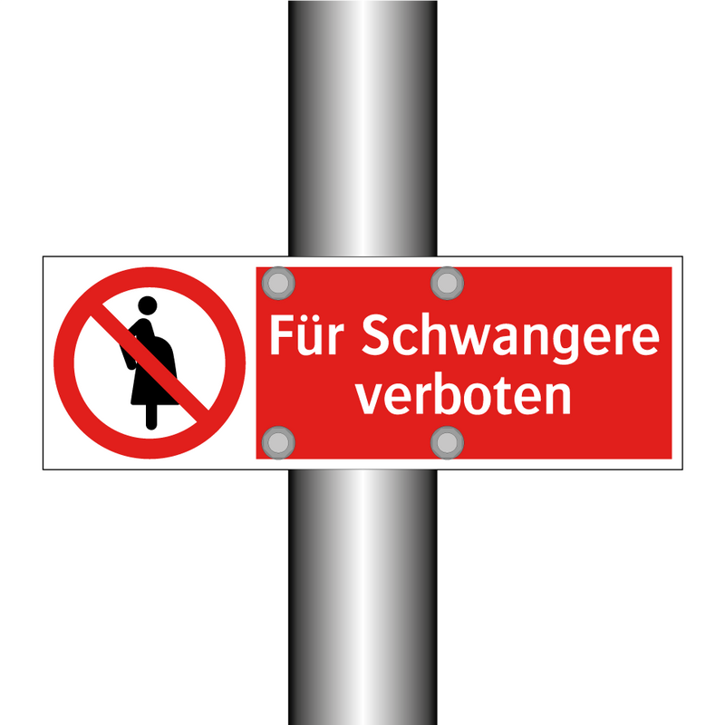 Für Schwangere verboten