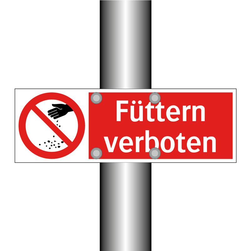 Füttern verboten