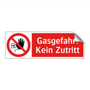 Gasgefahr: Kein Zutritt