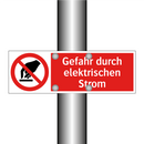 Gefahr durch elektrischen Strom