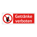 Getränke verboten
