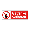Getränke verboten