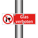 Glas verboten