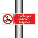 Grabungen verboten: Erdkabel