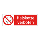 Halskette verboten