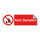 Kein Dampfen