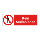 Kein Müllabladen