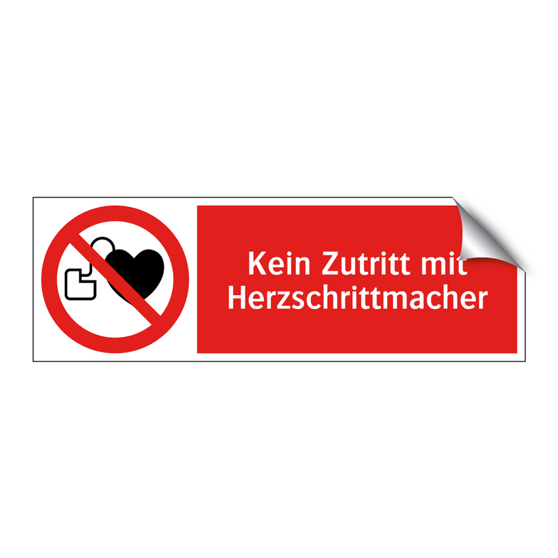 Kein Zutritt mit Herzschrittmacher