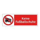 Keine Fußballschuhe