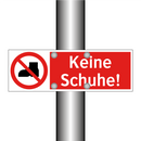 Keine Schuhe!