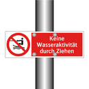 Keine Wasseraktivität durch Ziehen