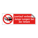 Leerlauf verboten: Junge Lungen bei der Arbeit