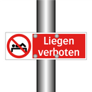 Liegen verboten