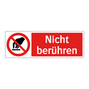 Nicht berühren