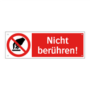 Nicht berühren!