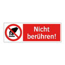 Nicht berühren!