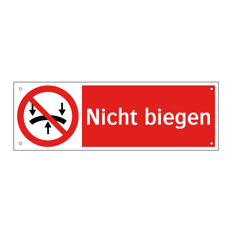 Nicht biegen