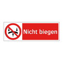 Nicht biegen