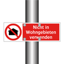 Nicht in Wohngebieten verwenden