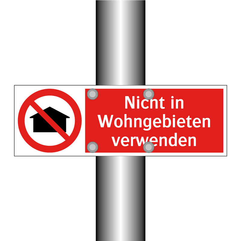 Nicht in Wohngebieten verwenden