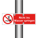 Nicht ins Wasser springen