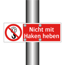 Nicht mit Haken heben