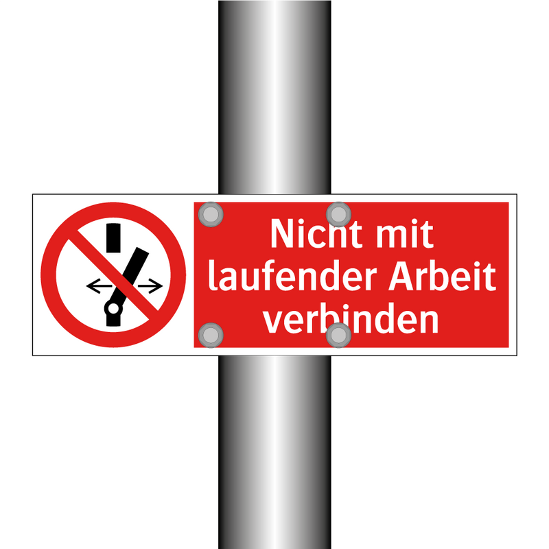 Nicht mit laufender Arbeit verbinden